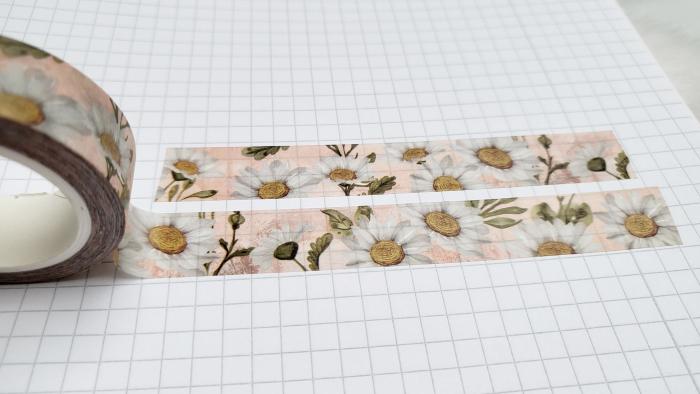 Washi Tape Daisies